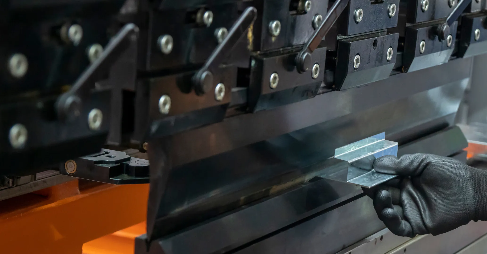 Metal with no burrs